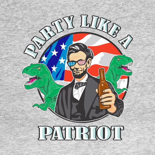 Party Like a Patriot by FreckleFaceDoodles